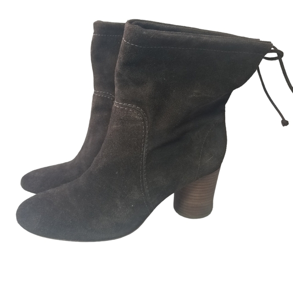 Madewell Shoes - Madewell Neva foldover brown suede boots
